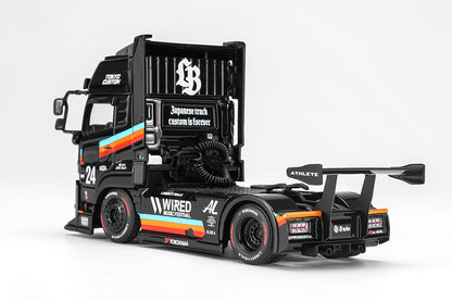 Pre Order 1/64 Motorhelix Liberty Walk LB Trucks ISUZU UD QUON Head Diecast Model