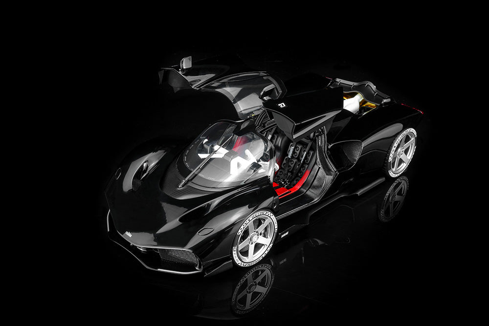 Pre Order 1/18 MH Motorhelix Nilu V12 Red White Black Diecast Model