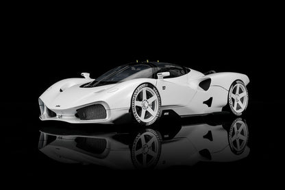 Pre Order 1/18 MH Motorhelix Nilu V12 Red White Black Diecast Model