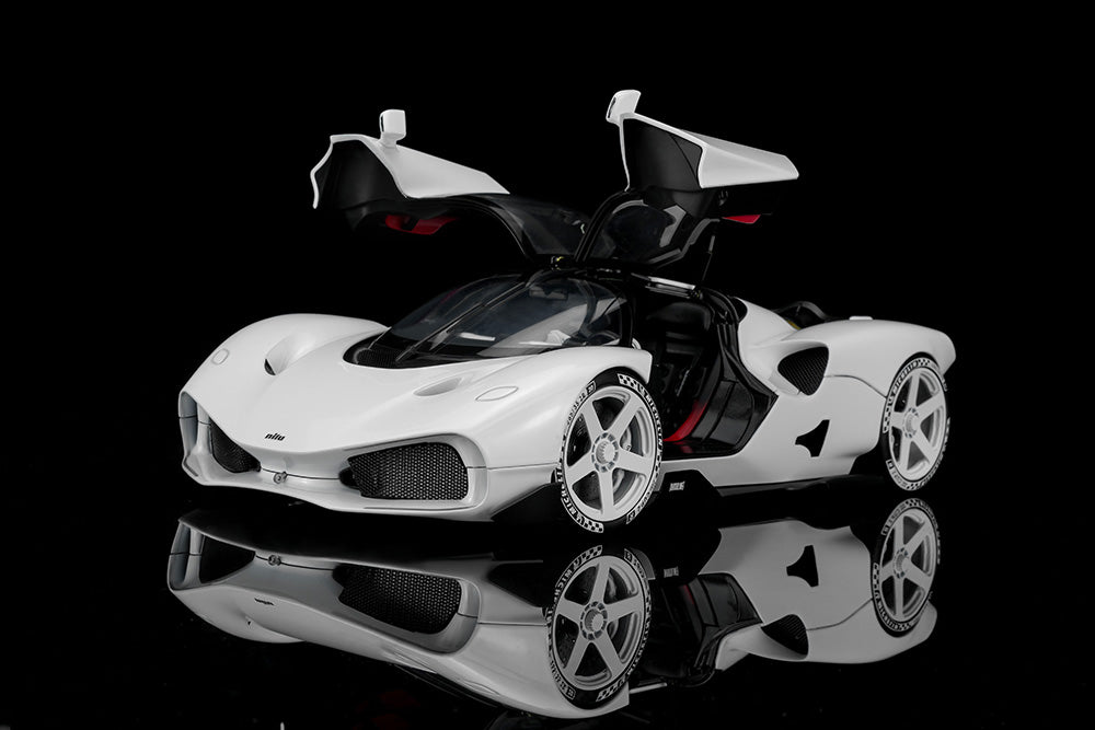 Pre Order 1/18 MH Motorhelix Nilu V12 Red White Black Diecast Model