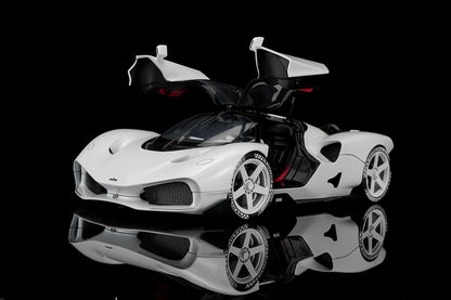 Pre Order 1/18 MH Motorhelix Nilu V12 Red White Black Diecast Model