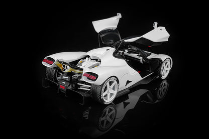 Pre Order 1/18 MH Motorhelix Nilu V12 Red White Black Diecast Model
