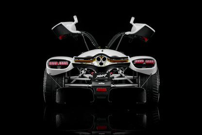 Pre Order 1/18 MH Motorhelix Nilu V12 Red White Black Diecast Model