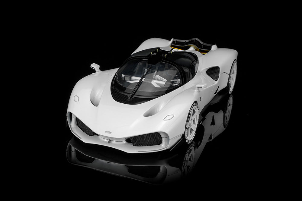Pre Order 1/18 MH Motorhelix Nilu V12 Red White Black Diecast Model