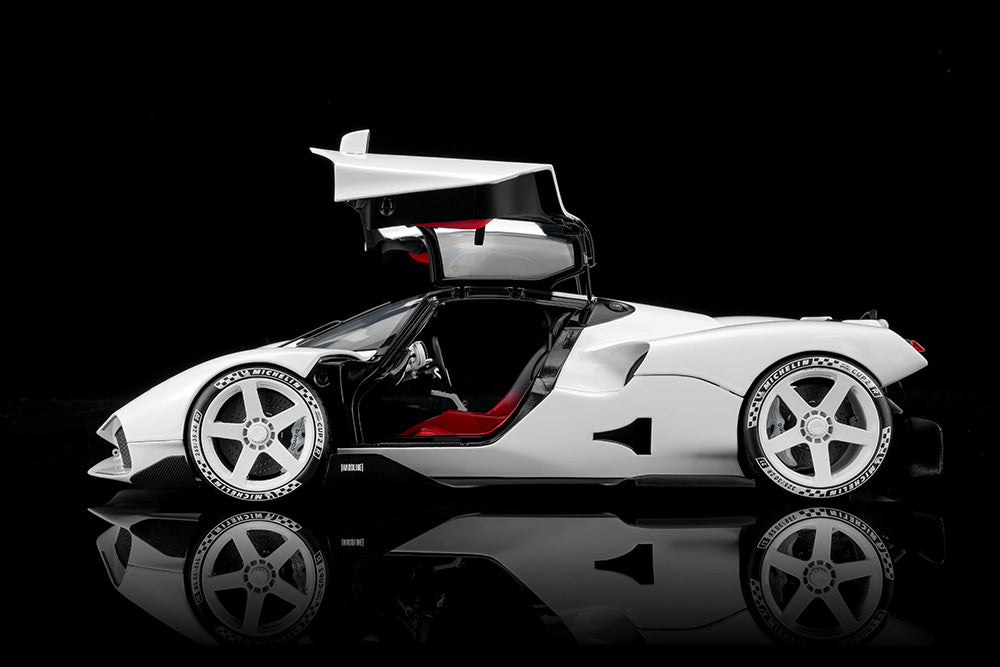 Pre Order 1/18 MH Motorhelix Nilu V12 Red White Black Diecast Model