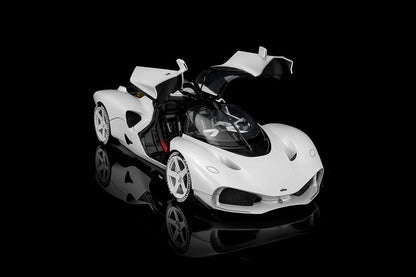 Pre Order 1/18 MH Motorhelix Nilu V12 Red White Black Diecast Model