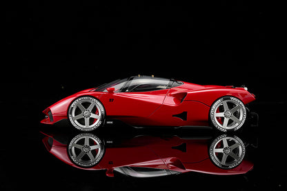 Pre Order 1/18 MH Motorhelix Nilu V12 Red White Black Diecast Model
