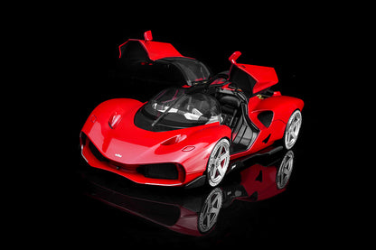 Pre Order 1/18 MH Motorhelix Nilu V12 Red White Black Diecast Model