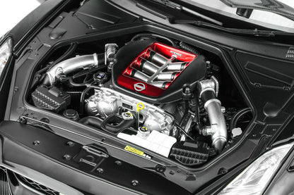 1/18 Motorhelix Nissan Skyline GT-R R35 NISMO Spetial Edition 2022 Black White Full Open Diecast