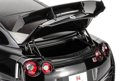 1/18 Motorhelix Nissan Skyline GT-R R35 NISMO Spetial Edition 2022 Black White Full Open Diecast