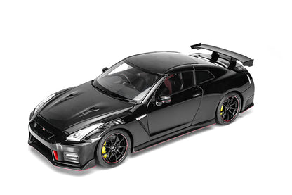 1/18 Motorhelix Nissan Skyline GT-R R35 NISMO Spetial Edition 2022 Black White Full Open Diecast