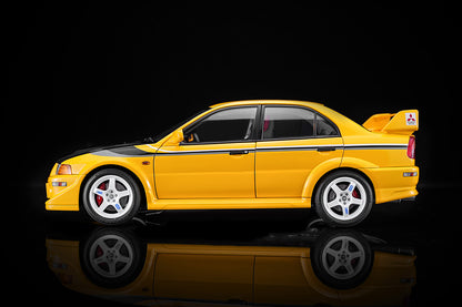 1/18 Motorhelix Mitsubishi Lancer EVO VI 6th GSR T.M.E JDM Diecast Full Open Yellow Blue Black Silver