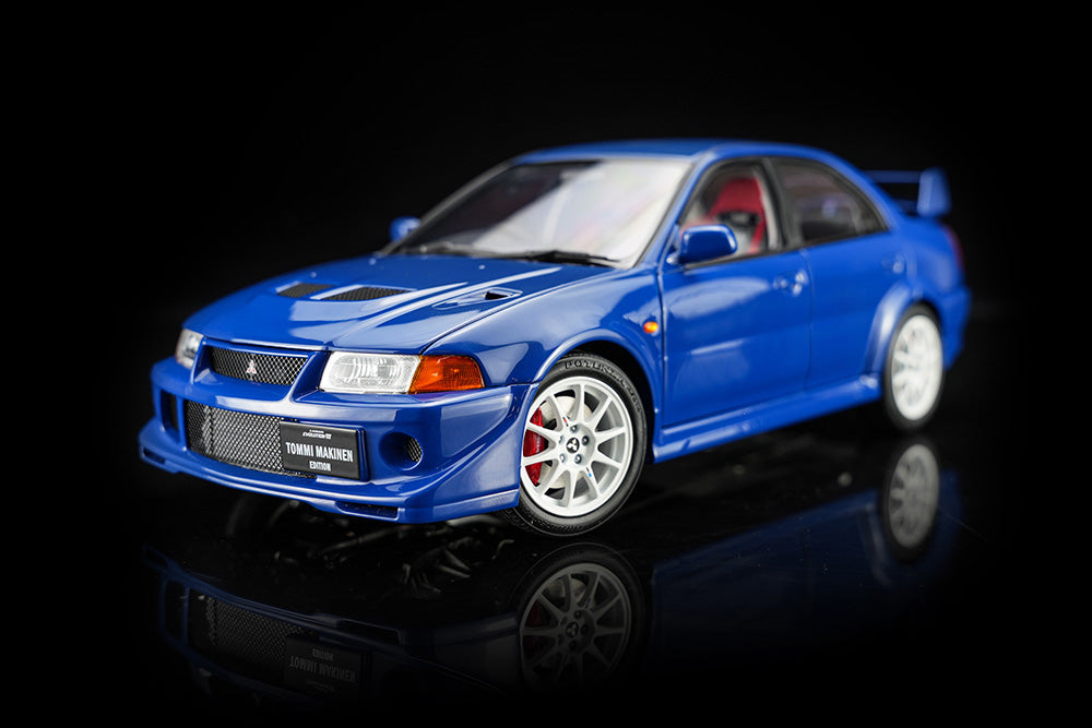 1/18 Motorhelix Mitsubishi Lancer EVO VI 6th GSR T.M.E JDM Diecast Full Open Yellow Blue Black Silver