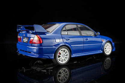1/18 Motorhelix Mitsubishi Lancer EVO VI 6th GSR T.M.E JDM Diecast Full Open Yellow Blue Black Silver