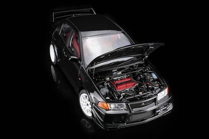 1/18 Motorhelix Mitsubishi Lancer EVO VI 6th GSR T.M.E JDM Diecast Full Open Yellow Blue Black Silver