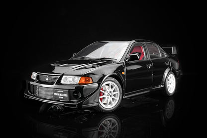 1/18 Motorhelix Mitsubishi Lancer EVO VI 6th GSR T.M.E JDM Diecast Full Open Yellow Blue Black Silver