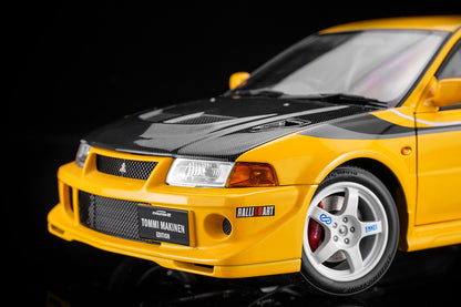 1/18 Motorhelix Mitsubishi Lancer EVO VI 6th GSR T.M.E JDM Diecast Full Open Yellow Blue Black Silver