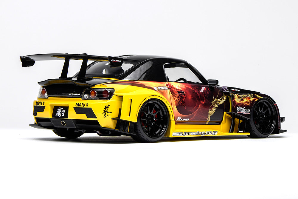 Pre Order 1/18 Motorhelix Honda S2000 J's Racing Maou JDM Diecast Full Open Ltd 1299