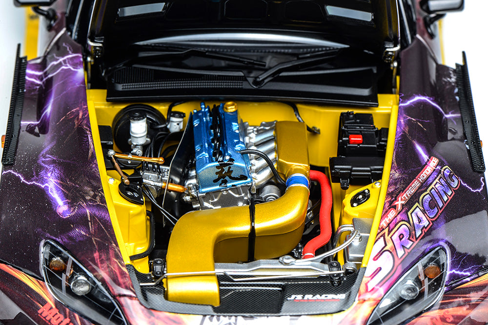 Pre Order 1/18 Motorhelix Honda S2000 J's Racing Maou JDM Diecast Full Open Ltd 1299