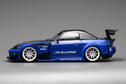 Pre Order 1/18 Motorhelix Honda S2000 J's Racing Wide Body Hella Flush JDM Diecast Full Open