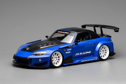 Pre Order 1/18 Motorhelix Honda S2000 J's Racing Wide Body Hella Flush JDM Diecast Full Open