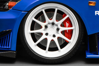 Pre Order 1/18 Motorhelix Honda S2000 J's Racing Wide Body Hella Flush JDM Diecast Full Open