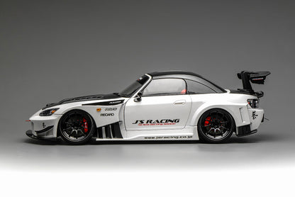 Pre Order 1/18 Motorhelix Honda S2000 J's Racing Wide Body Hella Flush JDM Diecast Full Open