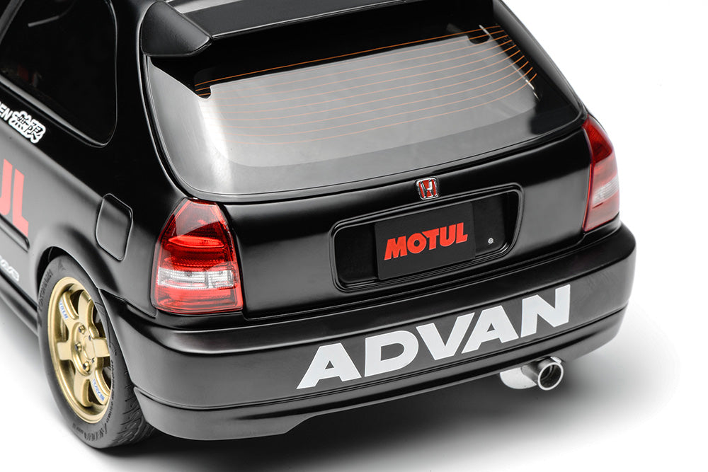 1/18 Motorhelix Honda Civic TYPE R EK9 Motul Livery JDM Full Open Diecast Model