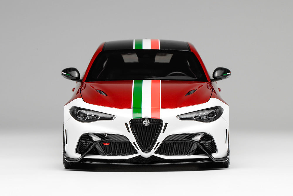 1/18 Motorhelix Alfa Romeo Giulia GTAm GTA M Livery Diecast Full Open