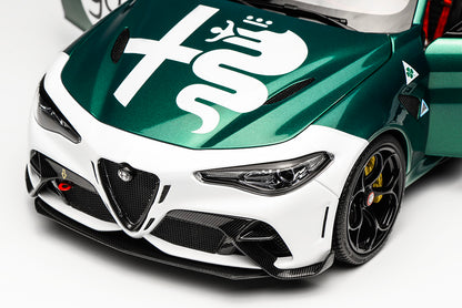1/18 Motorhelix Alfa Romeo Giulia GTAm GTA M Livery Diecast Full Open