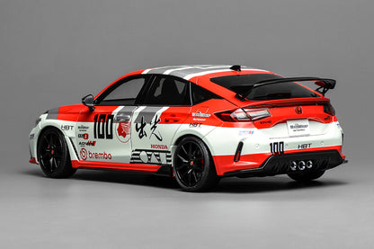 1/18 Motorhelix Honda Civic Type-R FL5 RHD 出光 Idemitsu Livery JDM Full Open Diecast Model