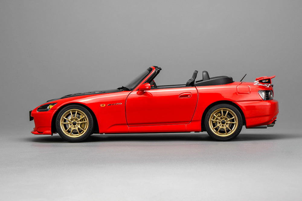 1/18 Motorhelix Honda S2000 Type-S AP2 MUGEN White Red JDM Diecast Full Open Ltd 299