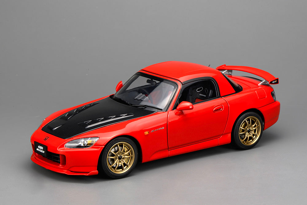 1/18 Motorhelix Honda S2000 Type-S AP2 MUGEN White Red JDM Diecast Full Open Ltd 299