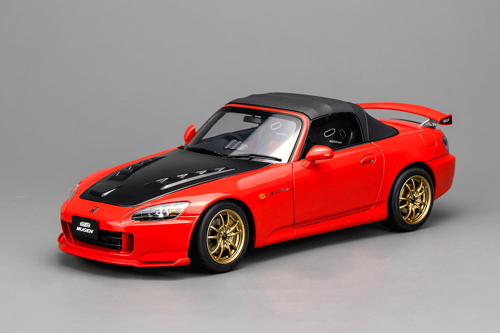 1/18 Motorhelix Honda S2000 Type-S AP2 MUGEN White Red JDM Diecast Full Open Ltd 299