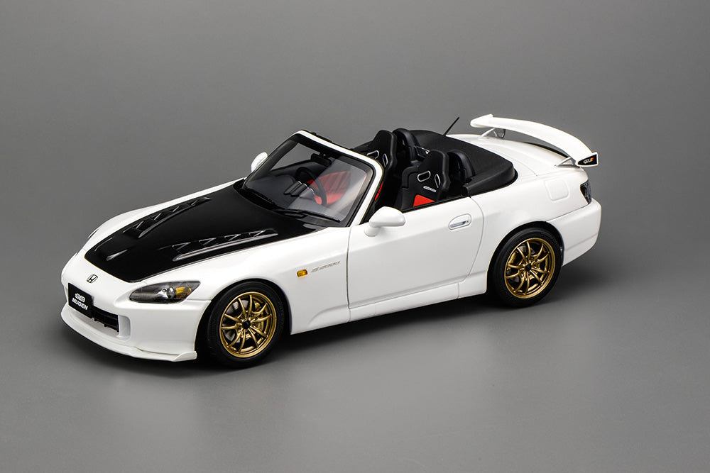 1/18 Motorhelix Honda S2000 Type-S AP2 MUGEN White Red JDM Diecast Full Open Ltd 299