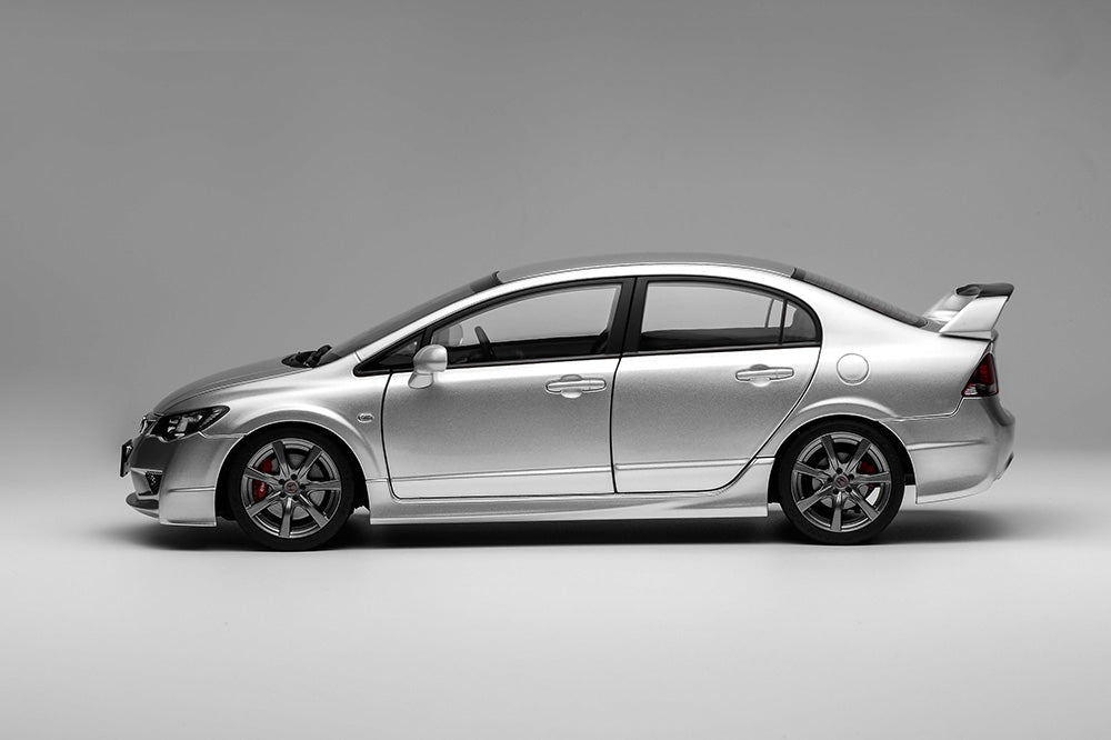 1/18 Motorhelix Honda Civic Type-R FD2 2007 Facelift Black Silver Purple JDM Diecast Full Open