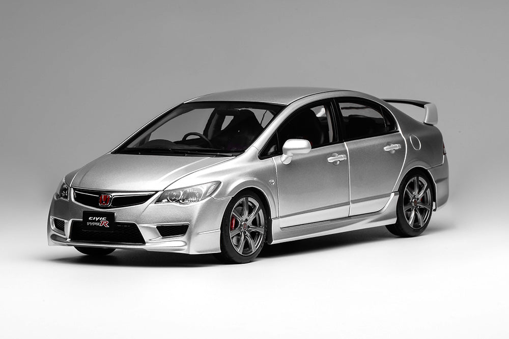 1/18 Motorhelix Honda Civic Type-R FD2 2007 Facelift Black Silver Purple JDM Diecast Full Open