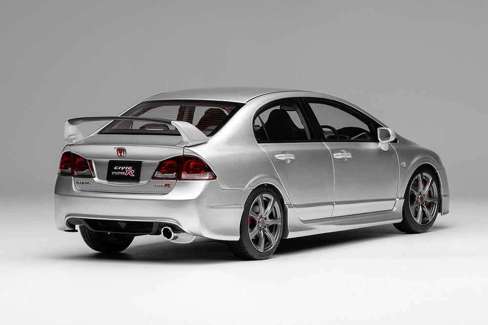 1/18 Motorhelix Honda Civic Type-R FD2 2007 Facelift Black Silver Purple JDM Diecast Full Open