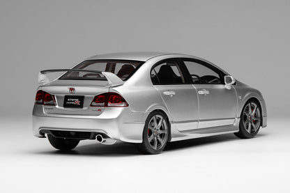 1/18 Motorhelix Honda Civic Type-R FD2 2007 Facelift Black Silver Purple JDM Diecast Full Open