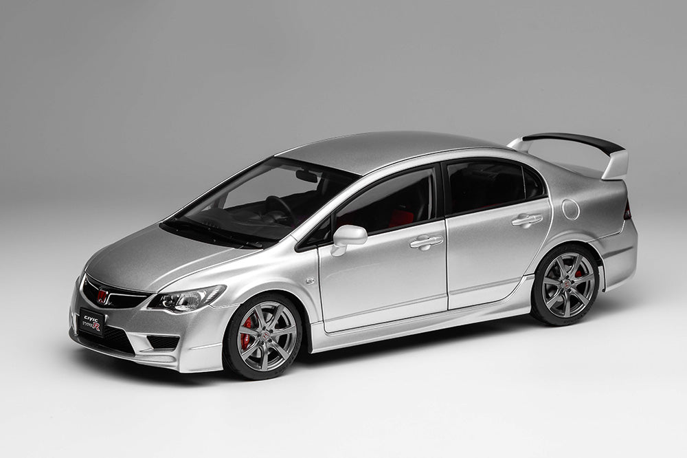 1/18 Motorhelix Honda Civic Type-R FD2 2007 Facelift Black Silver Purple JDM Diecast Full Open