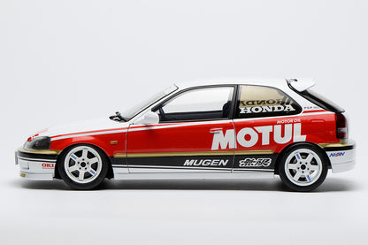1/18 Motorhelix Honda Civic TYPE R EK9 Motul Livery JDM Full Open Diecast Model
