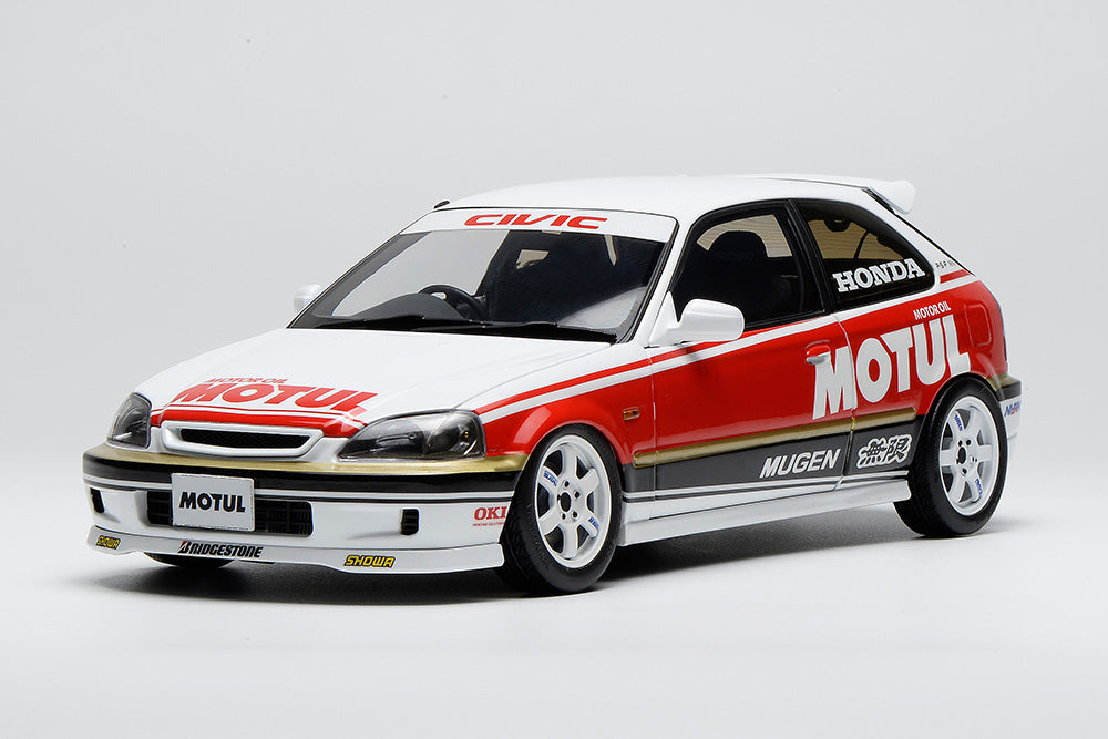1/18 Motorhelix Honda Civic TYPE R EK9 Motul Livery JDM Full Open Diecast Model