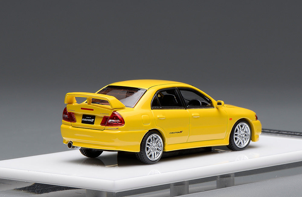 1/64 Motorhelix Mitsubishi Lancer EVO IV Black Red Yellow Openable
