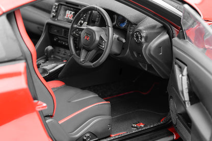 1/18 Motorhelix Nissan Skyline GT-R R35 Track Ed Engineered by NISMO 2020 JDM Full Open Diecast Model