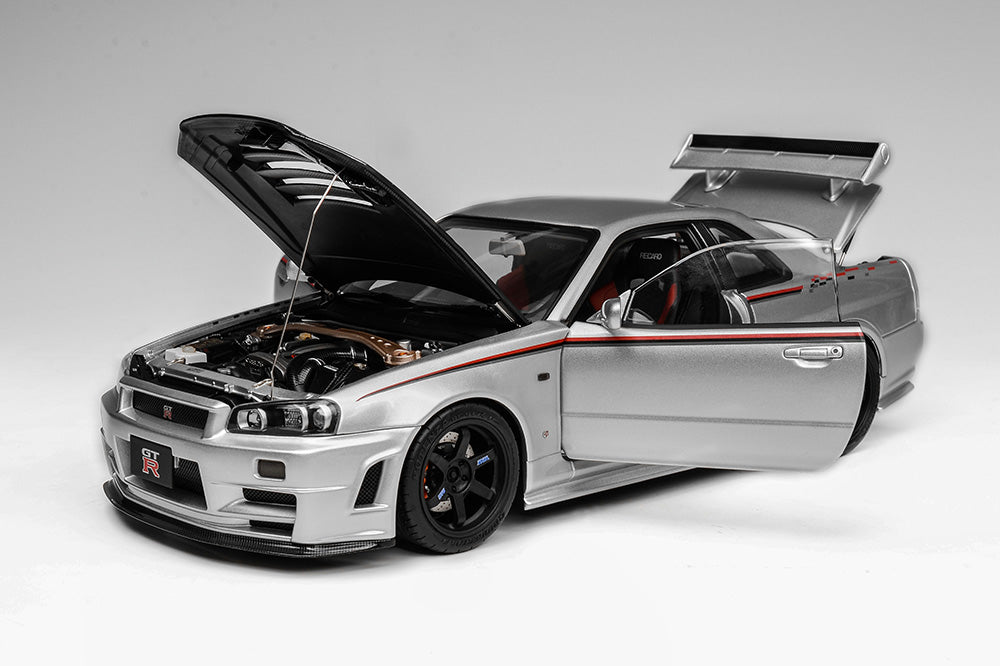 1/18 Motorhelix Nissan Skyline GT-R R34 Nismo CRS Livery HEC 2025