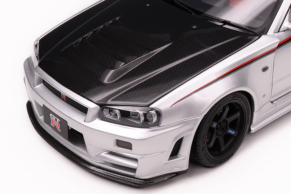 1/18 Motorhelix Nissan Skyline GT-R R34 Nismo CRS Livery HEC 2025
