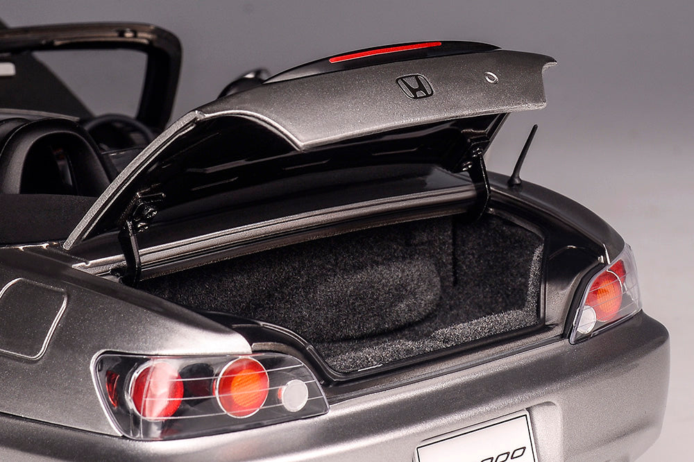1/18 Motorhelix Honda S2000 AP2 Blue Silver JDM Diecast Full Open with Engine Model