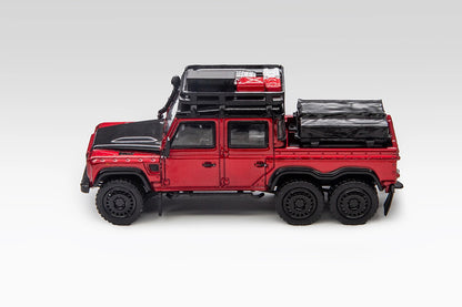 1/64 GCD Shadow Pro Land Rover Defender 6x6 Camping Version Diecast Model