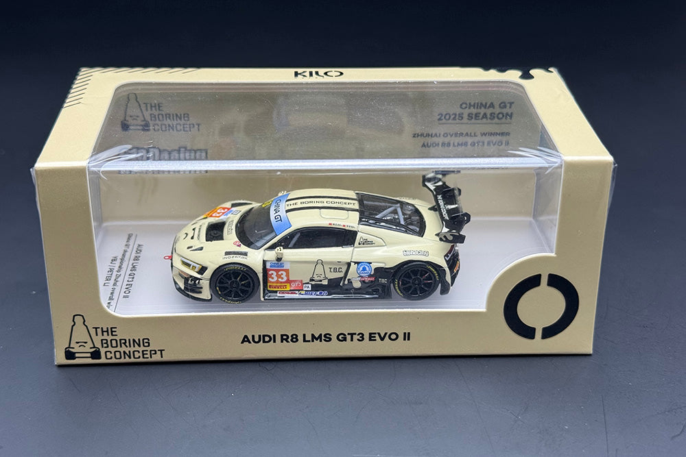 1/64 Kilo 610 Racing TBC Audi R8 LMS GT3 EVO II China GT 2025 Kengfai