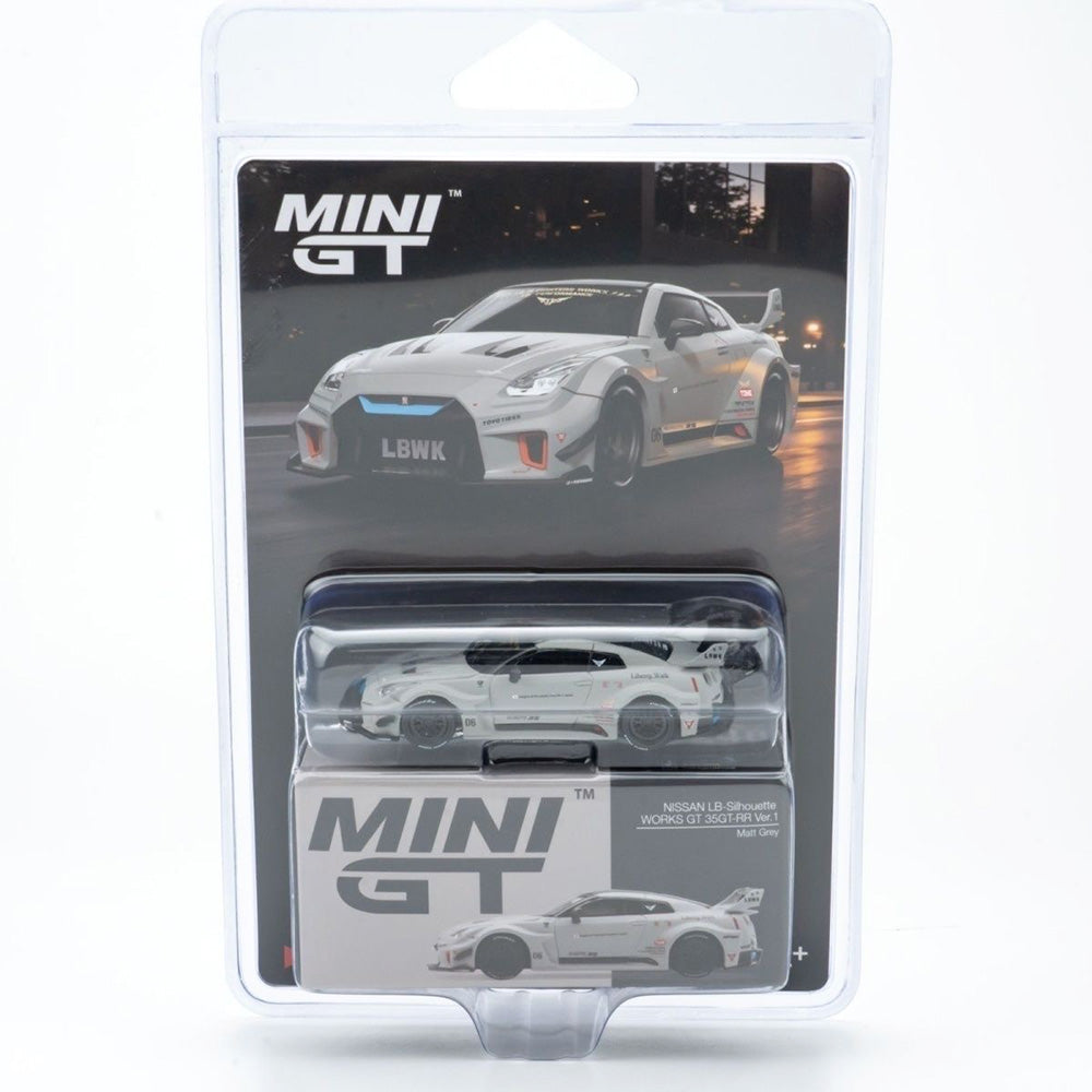 1/64 Mini GT 1248 Nissan LB-Silhouette WORKS GT 35GT-R R Air Force Grey LBWK